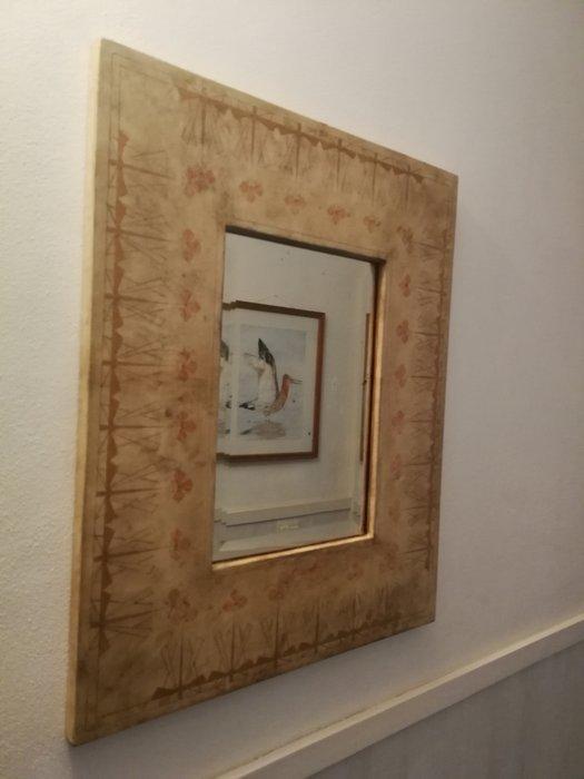 Carlo Bugatti - Wandspiegel - spiegel - Art Nouveau, Antiek en Kunst, Antiek | Meubels | Stoelen en Sofa's