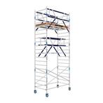 AGS Pro rolsteiger ASC 135 x 250 x 7,2wh tweezijdig, Verzenden, Nieuw, Rolsteiger of Kamersteiger, 5 meter of hoger