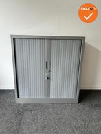 Robberechtse roldeurkast - 105x100x43cm - Zilvergrijs - bred, Werkplek, Ophalen of Verzenden, Gebruikt, Kast