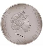 Niue. 2 Dollars 2020 Stegosaurus Dinosaurier (4.) - Antik