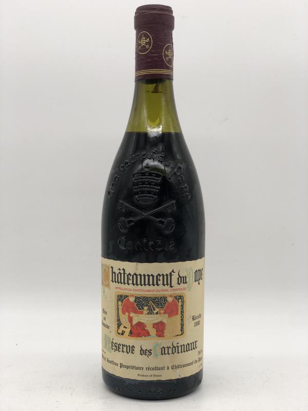 1 x 75cl Reserve des Cardinaux Chateauneuf-du-Pape 1990, Verzamelen, Wijnen, Frankrijk, Rode wijn, Nieuw, Ophalen of Verzenden