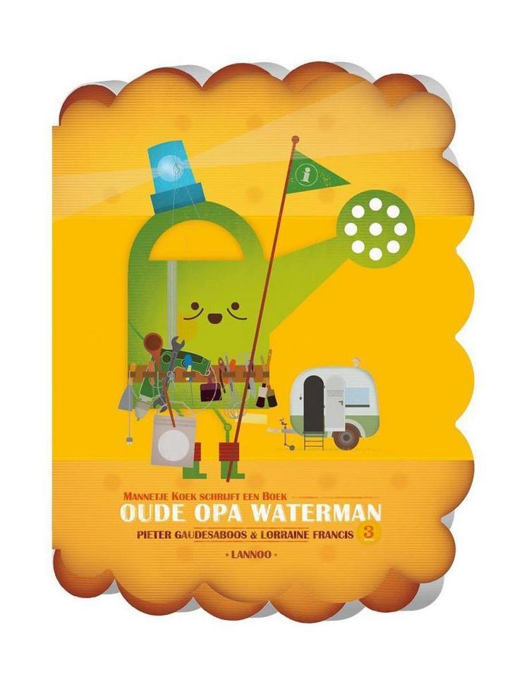 Oude opa Waterman / Mannetje Koek schrijft een boek / 3, Boeken, Prentenboeken en Plaatjesalbums, Gelezen, Verzenden