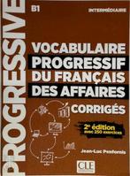 Vocabulaire progressif du français des affaires, Livres, Verzenden