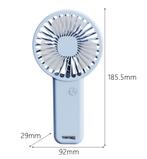 Oplaadbare Draagbare Ventilator - Handventilator op Batterij, Elektronische apparatuur, Verzenden, Nieuw