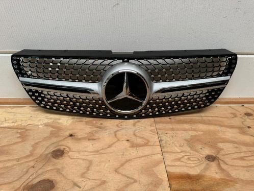 Grille Diamond Vito w447 Facelift Zilver (Nieuw), Auto-onderdelen, Carrosserie, Nieuw, 12 maanden garantie, Mercedes-Benz, Ophalen of Verzenden