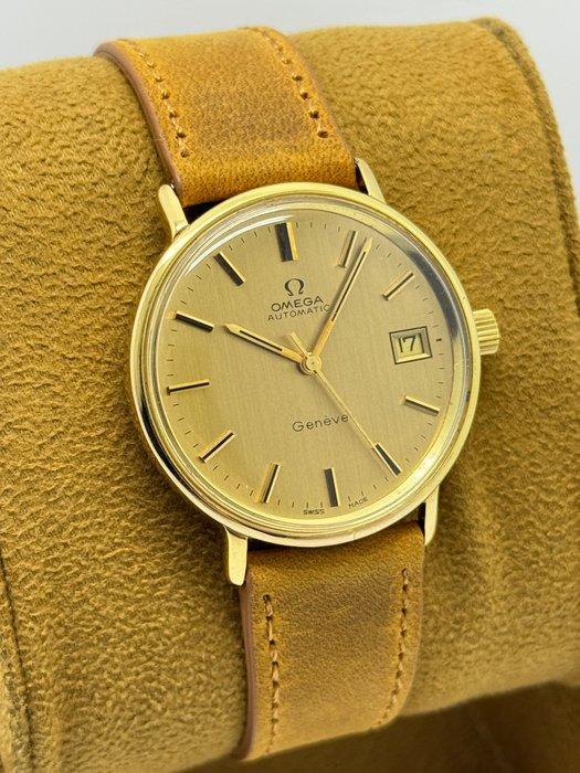 Omega - Geneve Automatic Date - Zonder minimumprijs -, Handtassen en Accessoires, Horloges | Heren