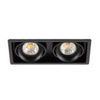 Spots inbouw Inbouwspot Bjorn 2 zwart Binnenverlichting, Huis en Inrichting, Verzenden, Nieuw