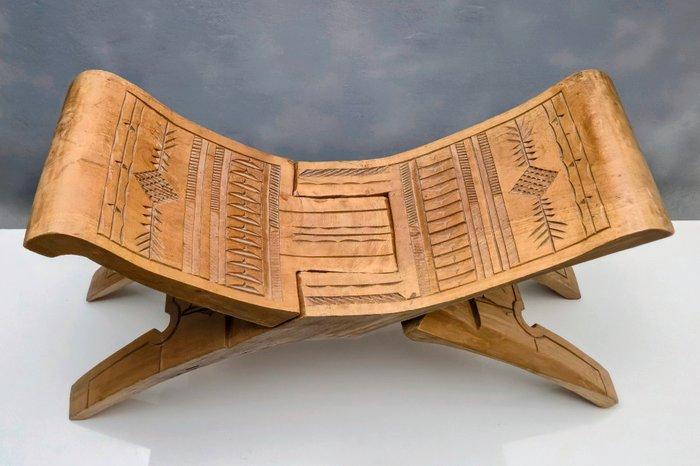Chaise - Chaise pliante africaine unique - Chaise de yoga -, Antiek en Kunst, Kunst | Designobjecten