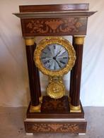 Bureauklok Empirestijl - Gepatineerd brons - 1850-1900, Antiek en Kunst