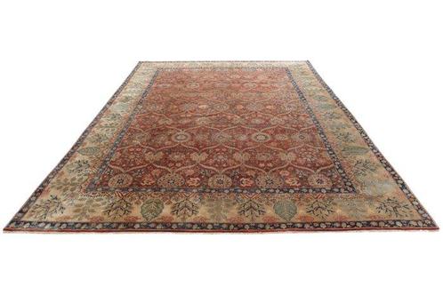 Antiek Agra Meesterwerk - Vloerkleed - 400 cm - 300 cm, Huis en Inrichting, Stoffering | Tapijten en Vloerkleden