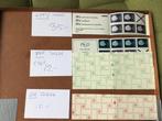 Postzegelboekjes met telblok 21stuks cat.€ 365,50 -, Postzegels en Munten, Gestempeld