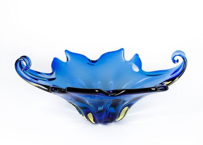 Plat - Verre - Bol - Verre, Antiquités & Art, Art | Objets design