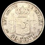 Espagne. Alphonse XIII. 50 Centimes 1894 *9 *4 P.GV (Sans, Postzegels en Munten