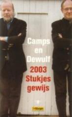 CAMPS EN DEWULF 2003 STUKJESGEWIJS 9789023412847 H. Camps, Boeken, Verzenden, Gelezen, H. Camps