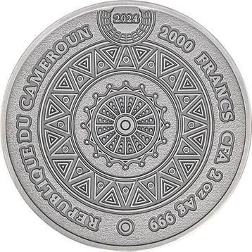 Cameroun. 2000 Francs 2024 Comanche - Tribal Spirit -