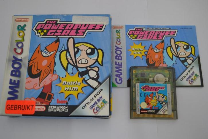The Powerpuff Girls - Point - Battle Him (GBC UKV CIB), Games en Spelcomputers, Games | Nintendo Game Boy