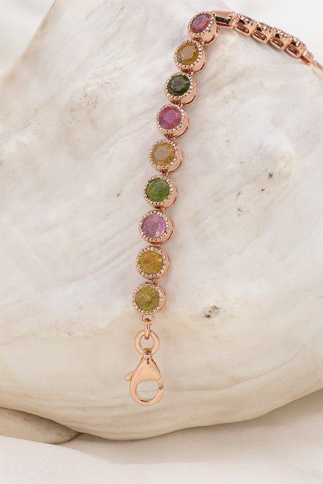 Zonder minimumprijs - Armband Verguld Toermalijn - 18kt goud, Bijoux, Sacs & Beauté, Bracelets