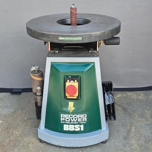 Record Power BBS1 Schuurmachine 370W | Nette Staat, Doe-het-zelf en Bouw, Gereedschap | Schuurmachines, Nieuw, Ophalen of Verzenden
