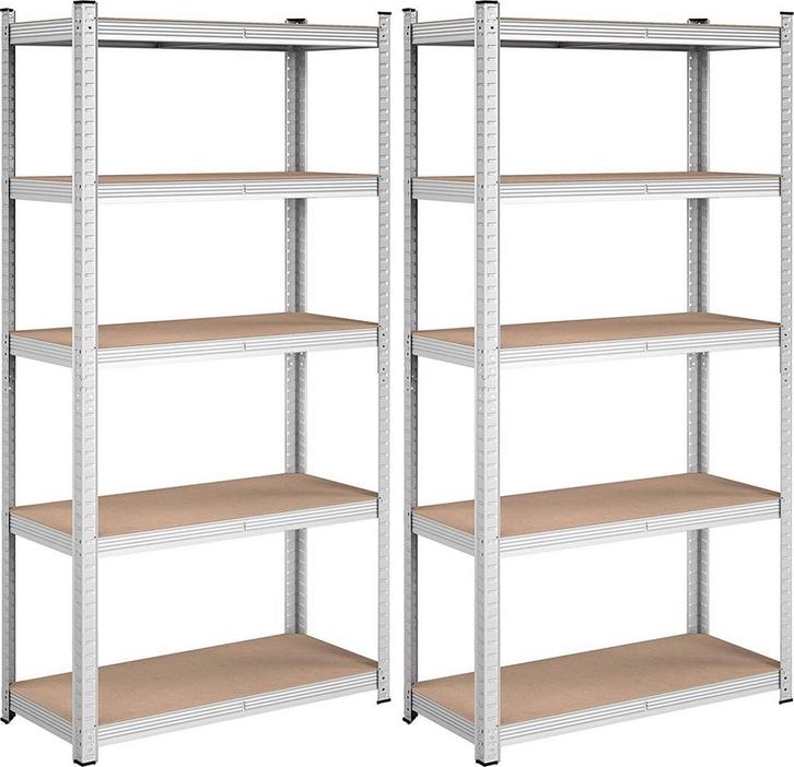 Stellingkast - set van 2 stellingkasten - 180x90x40cm - tot, Huis en Inrichting, Kasten | Stellingkasten, Verzenden
