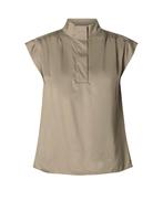 YESTA blouse Berly satijn3(52)Maat 46/48 (XL) of groter, Kleding | Dames, Verzenden, Nieuw, Maat 46/48 (XL) of groter, Overige kleuren