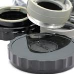 Leica Leitz doppen, stolp, diversen lot Prime lens, Verzamelen