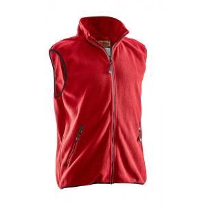Jobman werkkledij workwear - 7501 fleece vest m rood, Doe-het-zelf en Bouw, Veiligheidskleding