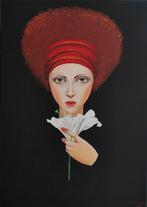 Cecylia Dbrowska - Girl with a lily