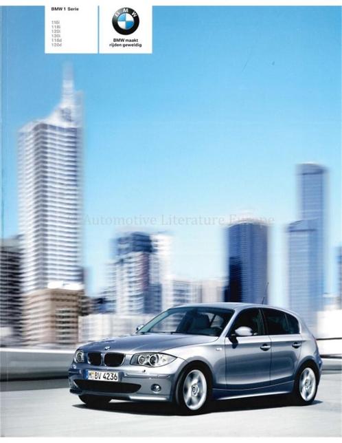 2006 BMW 1 SERIE BROCHURE NEDERLANDS, Boeken, Auto's | Folders en Tijdschriften, Ophalen of Verzenden