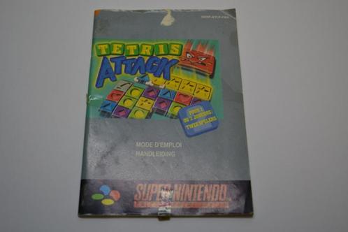Tetris Attack (SNES FAH MANUAL), Consoles de jeu & Jeux vidéo, Consoles de jeu | Nintendo Consoles | Accessoires