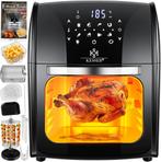 Airfryer oven XXL - heteluchtfriteuse - 5L - 1800W - Zwart, Elektronische apparatuur, Verzenden, Nieuw