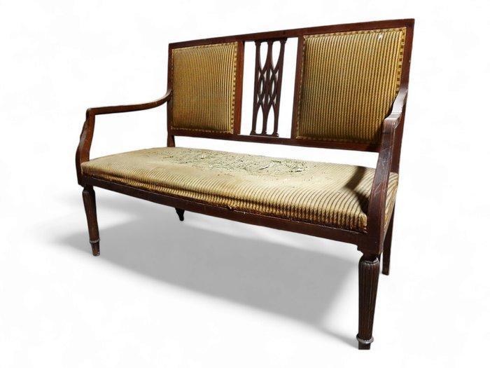 Sofa - Mahoniehout, Antiek en Kunst, Antiek | Overige Antiek