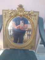 Wandspiegel  - gouden hout - Gouden spiegel.