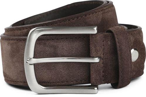 Suitable Riem Suède Leer Bruin maat 95 Heren, Kleding | Heren, Riemen en Ceintuurs, Echt leder, Bruin, Nieuw, Riem of Ceintuur