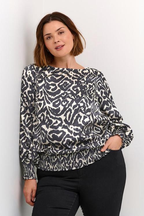Kaffe Curve blouse Mathilda50Maat 46/48 (XL) of groter, Kleding | Dames, Blouses en Tunieken, Overige kleuren, Nieuw, Maat 46/48 (XL) of groter