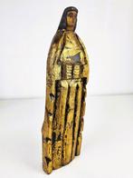 Beeld, Apostel Thomas - 40 cm - Hout, Goud