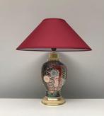 Lampe de table - Laiton, Porcelaine, Antiek en Kunst