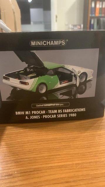 Minichamps 1:18 - Modelauto - BMW M1 Procar