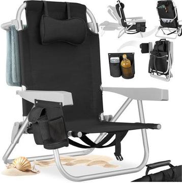 2eChoix | tectake® Beach Chair Coral - Chaise de camping beschikbaar voor biedingen