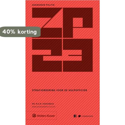 Zakboek strafvordering voor de hulpofficier 2023, Boeken, Overige Boeken, Zo goed als nieuw, Verzenden
