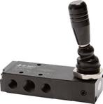 5/3 G1/4'' (G1/8'') Middenuitlaat Handbediend Ventiel, Verzenden, Nieuw