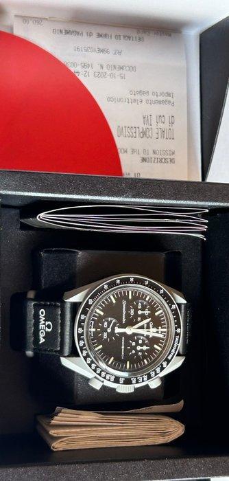 Omega x Swatch - MoonSwatch - Mission to the Moon - Sans, Handtassen en Accessoires, Horloges | Heren