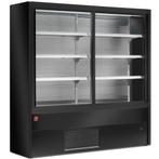 Gekoeld wandmeubel, geventileerd met glazen schuifdeuren - Z, Elektronische apparatuur, Vriezers en Diepvrieskisten, Ophalen of Verzenden