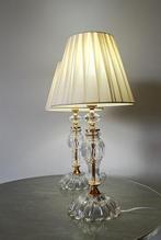 Artelight - Lamp (2) - kristal - glas - messing -, Antiek en Kunst