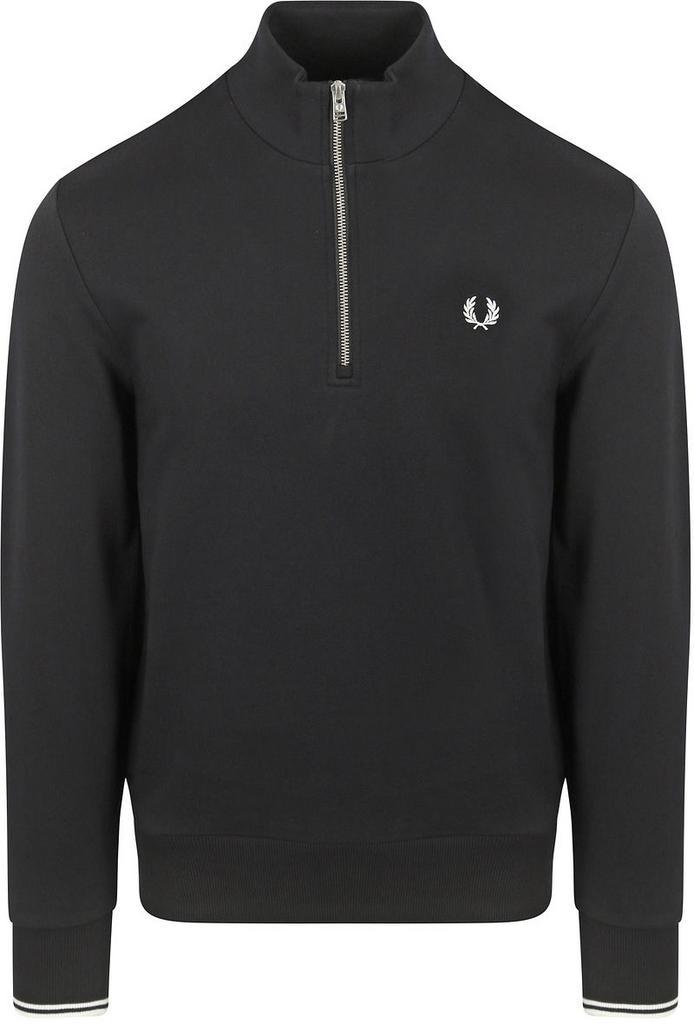 Fred Perry Half Zip Trui Zwart maat Maat 52/54 (L) Heren, Kleding | Heren, Truien en Vesten, Zwart, Nieuw, Maat 52/54 (L), Verzenden