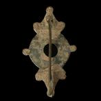 Oud-Romeins Brons Gepatineerde fibula (Zonder Minimumprijs), Antiek en Kunst