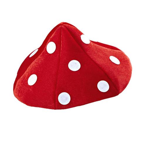 Rood Witte Hoed, Hobby en Vrije tijd, Feestartikelen, Nieuw, Verzenden