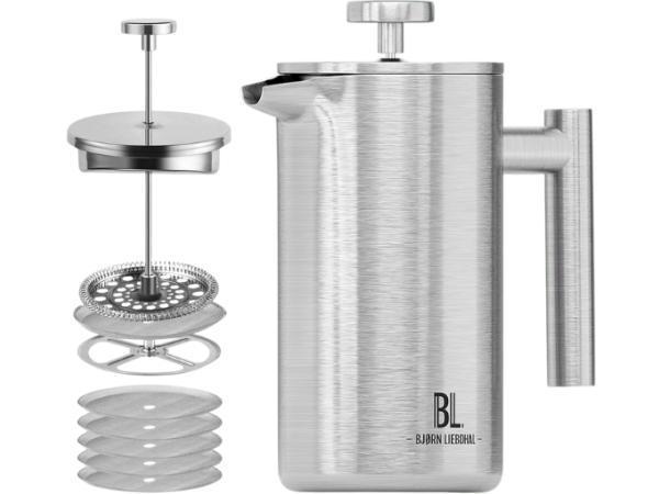 Veiling - Bjørn Liebdhal Premium Cafetiére, Dubbelwandig,, Electroménager, Cafetières