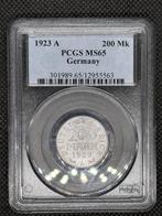 Allemagne, République de Weimar 200 Mark 1923(A) PCGS MS65
