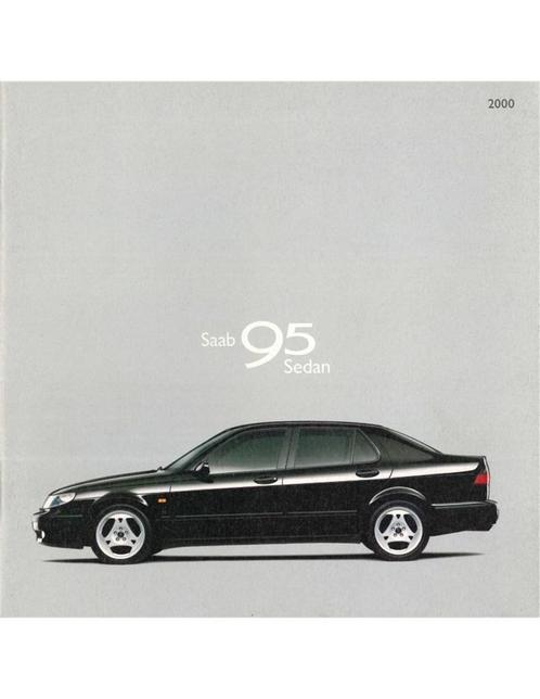 2000 SAAB 95 SEDAN BROCHURE DEENS, Boeken, Auto's | Folders en Tijdschriften