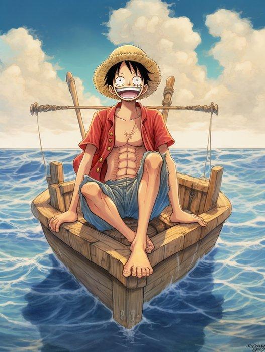 Shayer - One Piece – Monkey D. Luffy – King of the Seas - XL, Games en Spelcomputers, Spelcomputers | Overige Accessoires